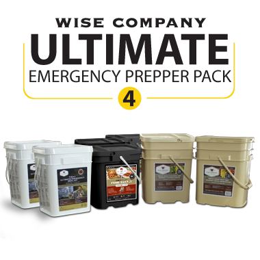 1 Month Ultimate Prepper Pack 4 Adults