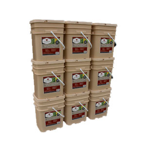 1080 Servings Freeze Dried Vegetable & Sauces