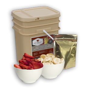 120 Serving Freeze Dried Fruit and Snack Combo Pack