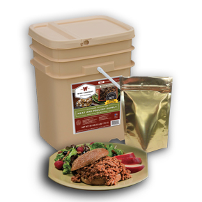 60 Serving Gourmet Freeze Dried Meat Supply